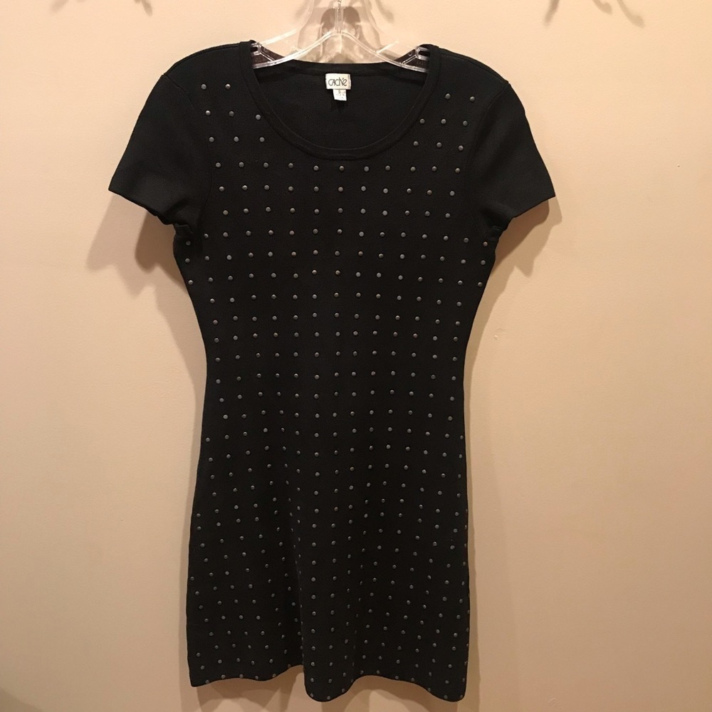 Vintage Cache Short Sleeve w/ Metallic Detail Sz S